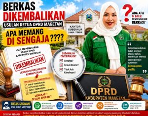 DPRD Magetan Lengkapi Berkas Pergantian Pimpinan, Usulan Riyin Nur Asiyah Menunggu Persetujuan Pemprov Jatim