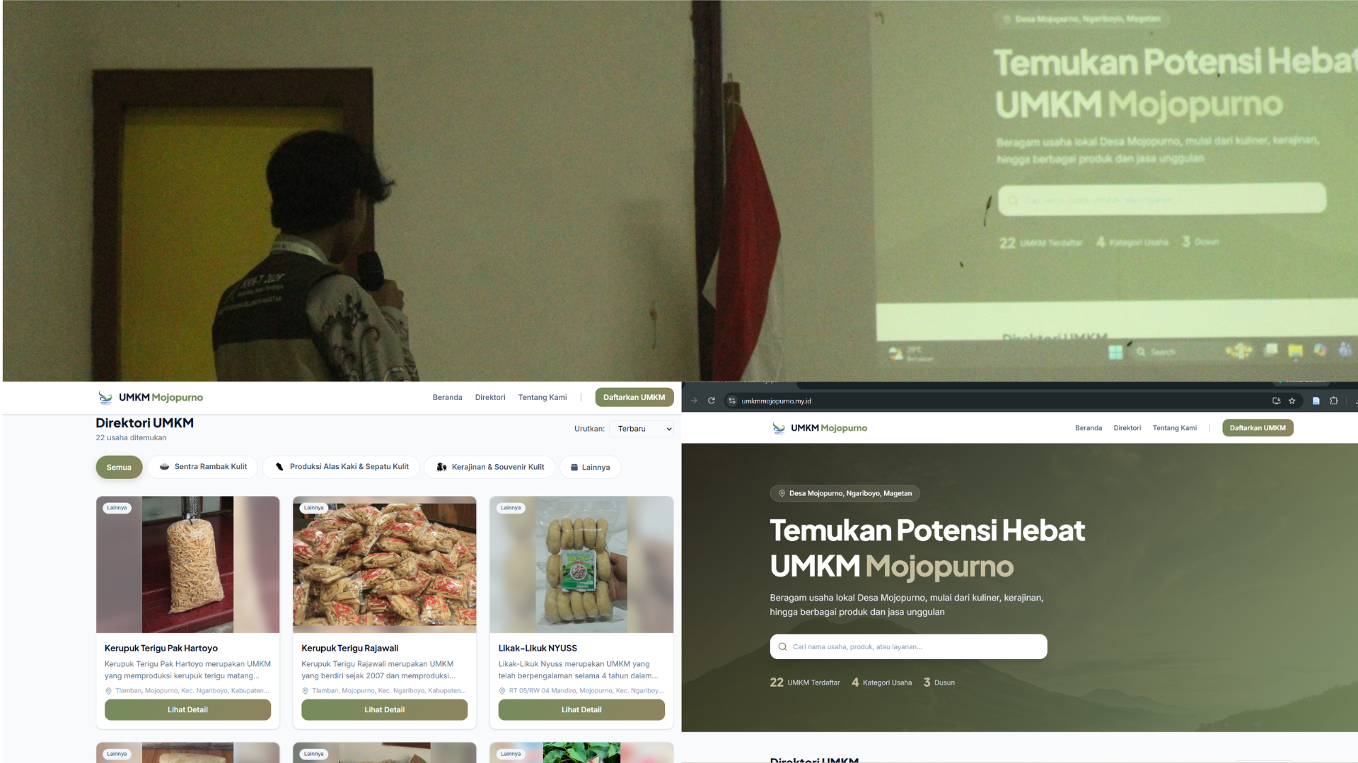 Mahasiswa KKNT UNESA Kembangkan Website Direktori Terintegrasi untuk Promosi UMKM Kulit Mojopurno