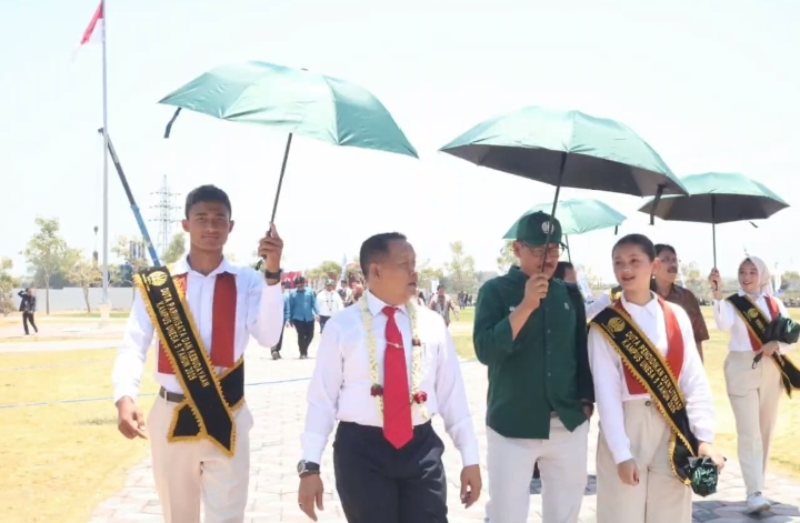 Sekda Magetan Wakili Bupati di Peletakan Batu Pertama Pembangunan Gedung Kedua UNESA Kampus 5